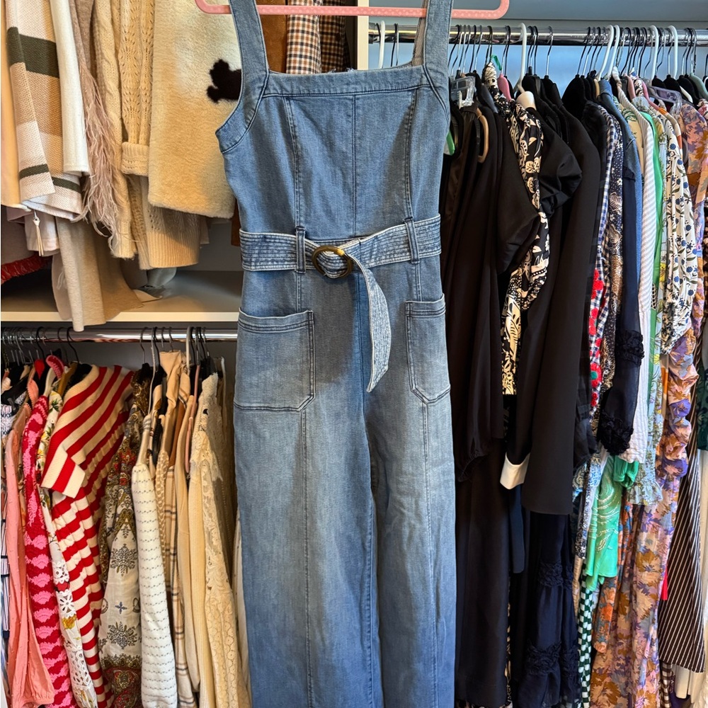Women's Denim Jumpsuit
